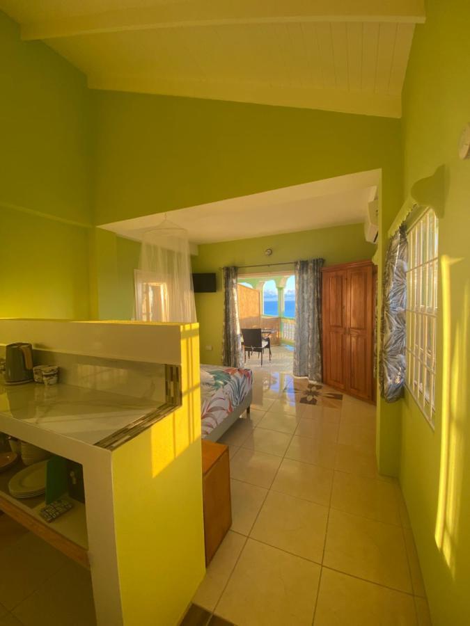 Greenhouse On The Hill, Sea View Studio Apartment Laborie Exterior photo