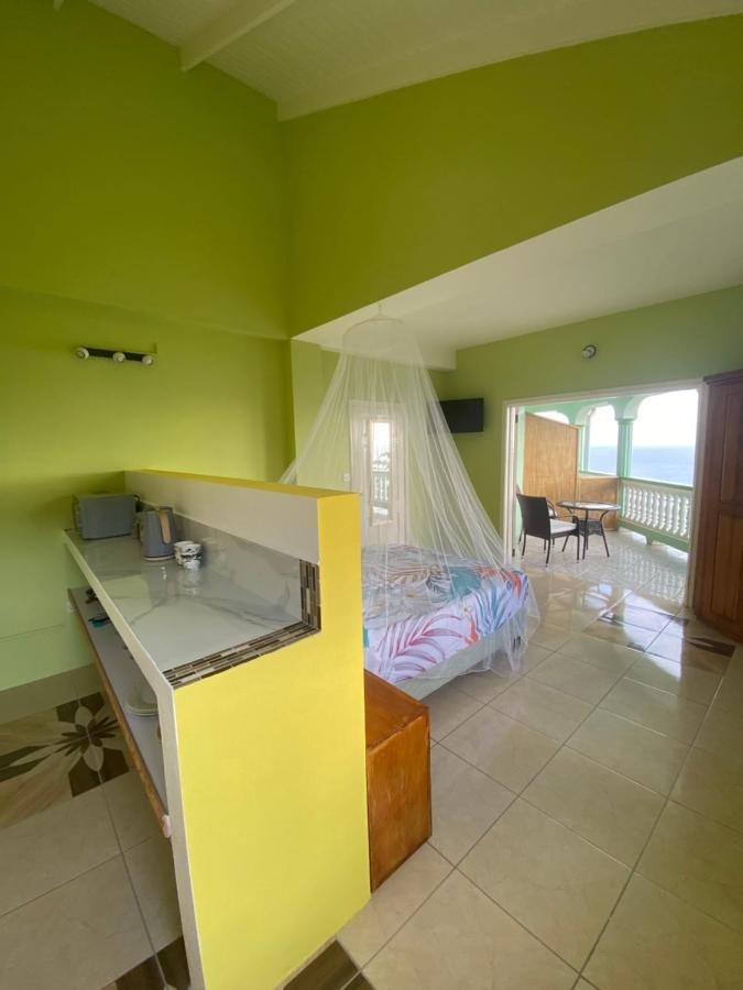 Greenhouse On The Hill, Sea View Studio Apartment Laborie Exterior photo